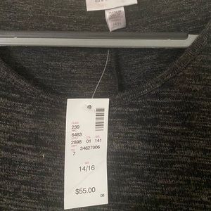 NWT SZ 14/16 3/4 sleeve Blouse